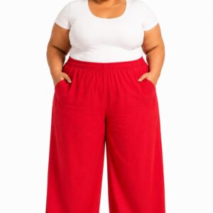 Pantalón Tipo Palazzo Talla 3X