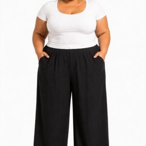 Pantalón Tipo Palazzo Talla 2X