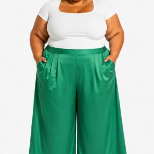 Pantalón Tipo Palazzo Talla 4X