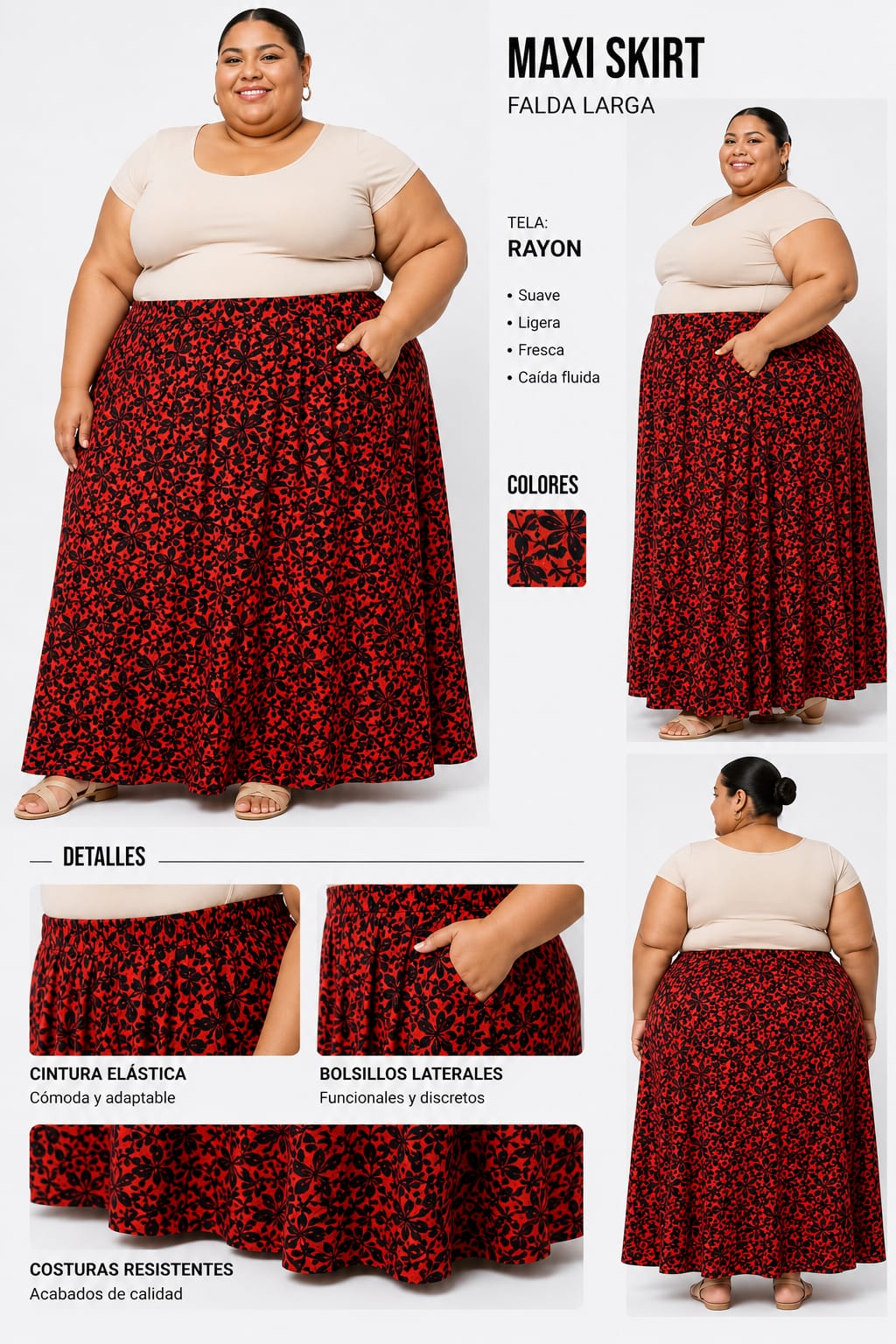 Falda Talla 4X - Image 2